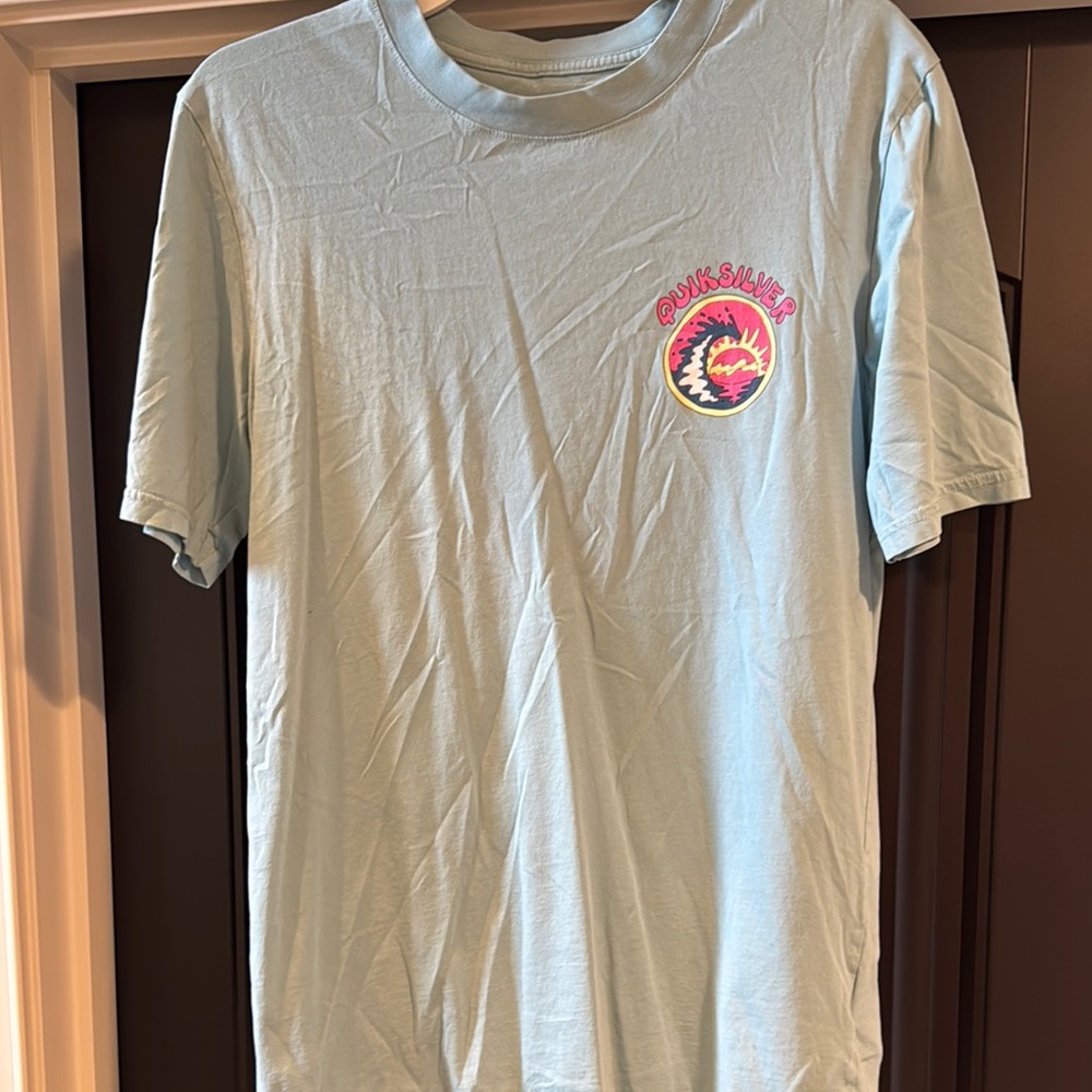Quiksilver Light Blue Men's T-Shirt